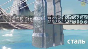 Они прорезали гору, чтобы построить этот невероятный мост