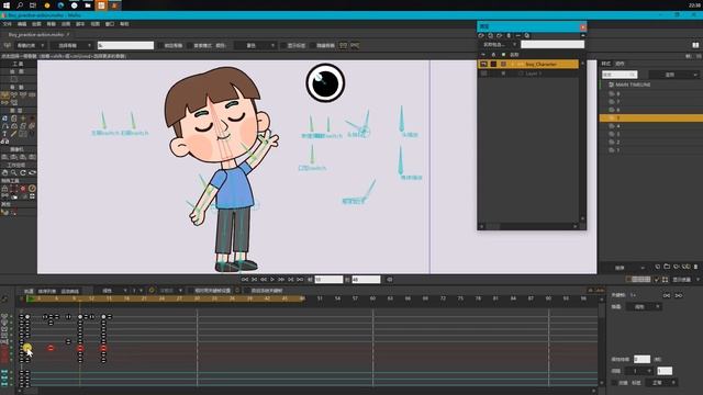 [MOHO] How to make character animation for beginner смотреть онлайн