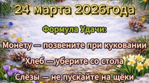 Народные приметы на 24 марта 2026 года