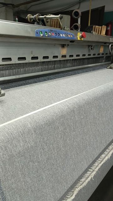 Производство ткани из меланжевых нитей