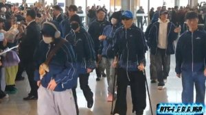 "Продолжай плыть" BTS улетели в Нью-Йорк 22.03.2026