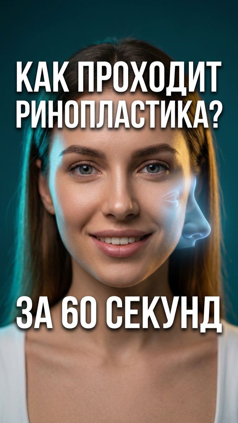 6 шагов ринопластики — от компьютерного моделирования до финального результата 👇