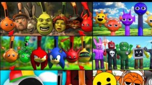 СПРУНКИ МЕГА РЕМИКС ШРЕК И ДРУГИЕ ЛЕГЕНДЫ SHREK, SHIN SONIC, ROBLOX, OTAMATONE, COFFIN DANCE, FREAKY