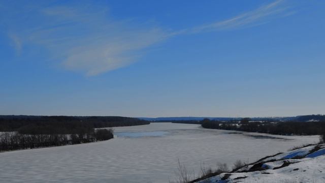 Ока в марте