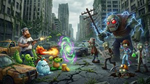 Zombies ПвЗ PvZ Растения против Зомби