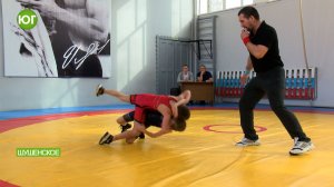 Открытый чемпионат по вольной борьбе в Шушенском