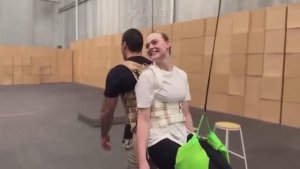 Хищник на съёмках