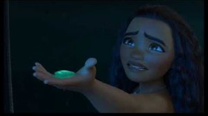 Моана отдает Сердце Те Фити океану отрывок из мультфильма Моана 2016