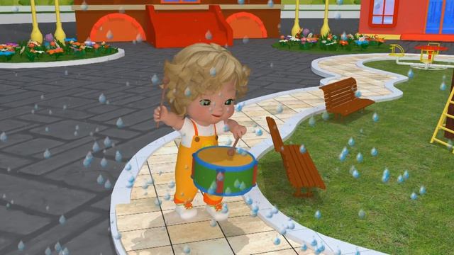 ДОЖДИК ЗА ОКНОМ  Мульт-песенка. Наше всё!