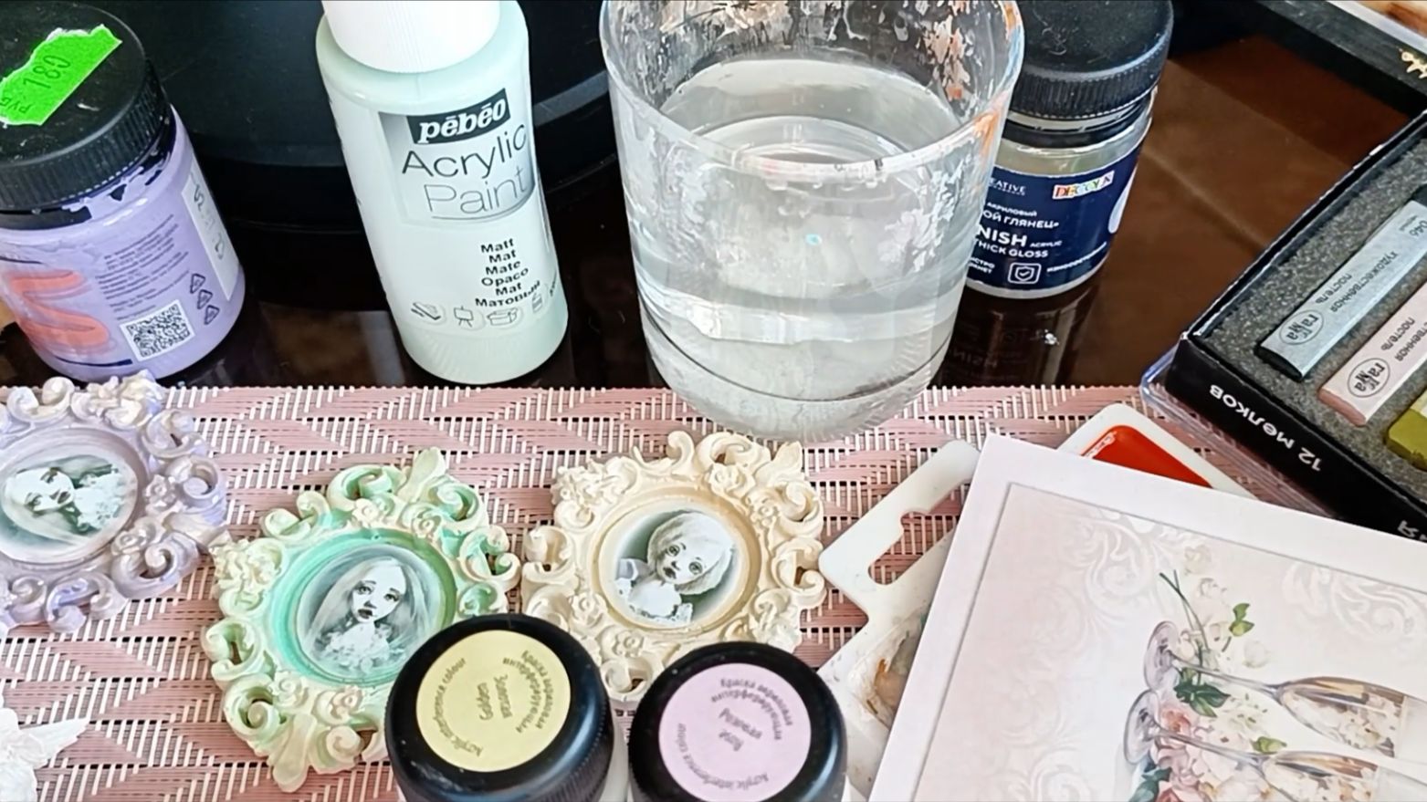 Роспись декоративных элементов