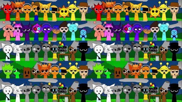 SPRUNKI ПОДБОРКА МОДОВ 🎨 FEELING BAD REMAKE DELUXE — ВСЕ ПЕРСОНАЖИ В ЦВЕТНЫХ ОБРАЗАХ РЕАКЦИЯ