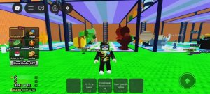 Играю в спаси браинрот от цунами🌊🌀, получил имиральдовую биту