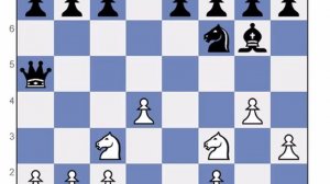 УДИВИТЕЛЬНО Гениальная шахматная ловушка от Александра Алехина_ быстрая ловля ферзя за 15 ходов