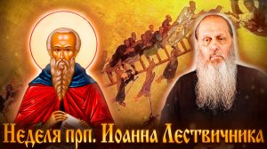 Неделя прп. Иоанна Лествичника.