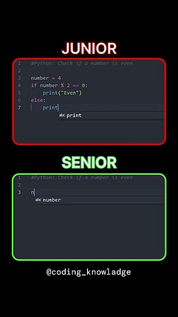 Новичок против Про в Питоне