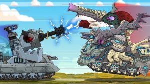 Мимик vs Техно Зажигалка 🔥 | Эпическая битва монстров - Мультики про танки