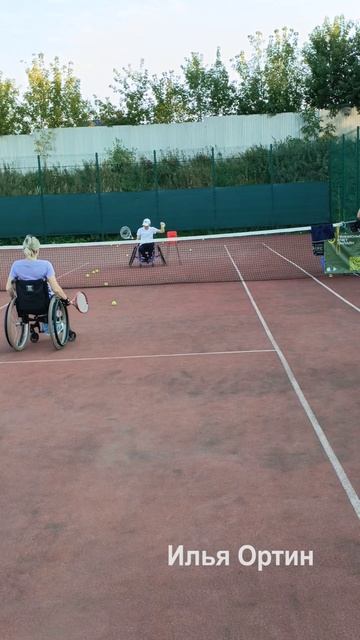 Теннис на колясках Илья Ортин клип №12