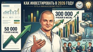 Что делать, если начинаешь инвестировать в 2026 году!