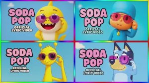 Беби Шарк против Покойо, Спрунки и Блуи — Песня Сода Поп: Кто Лучший?
