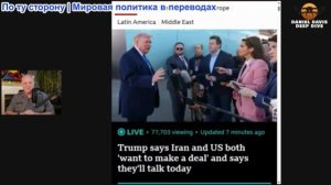 Дэниел Дэвис - Сроки перенесены! Атаки на Иран приостановлены!