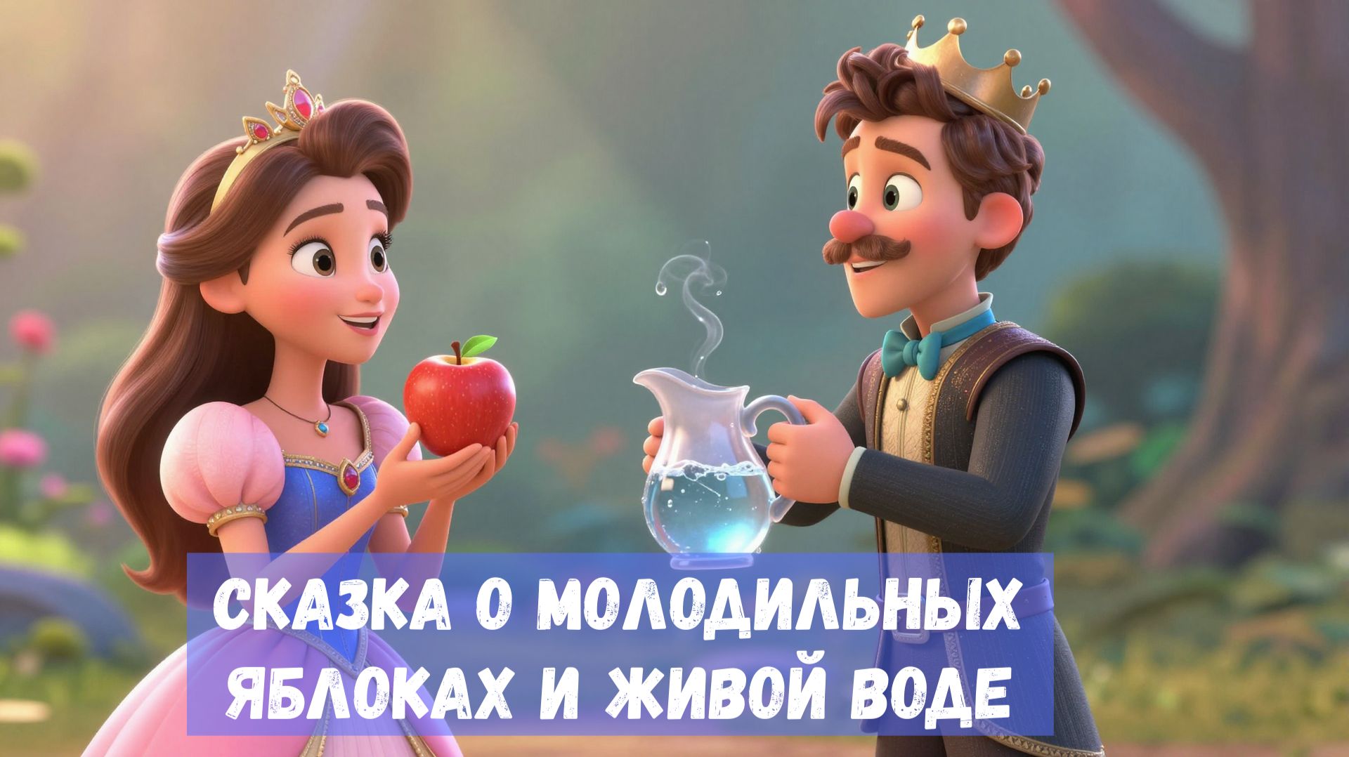 Сказка о молодильных яблоках и живой воде| Аудиосказка на ночь|Русская народная сказка для детей