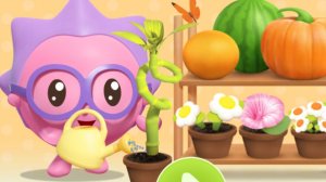 Малышарики . Малышарики выращивают цветы.Часть 1.