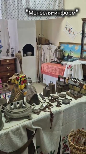 Музей в доме культуры Деуково Мензелинского района.