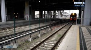 В Краснодарском крае на месяц изменится расписание электричек