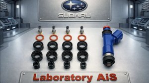 Ремкомплект на 4 инжектора F-017, Subaru EJ205,EJ207,EJ251,EJ255,EJ257,.mp4
