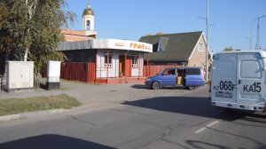 Поездка на автобусе по микрорайону Подгора в Петропавловске