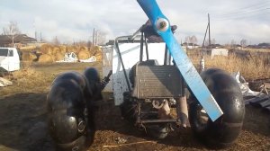 Продолжаем охоту и тестируем болотоход