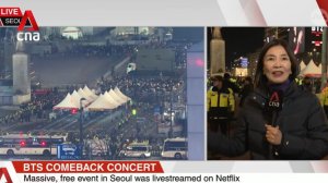 Концерт в честь возвращения BTS: мегагруппа K-pop потрясла столицу Южной Кореи перед огромной толпой