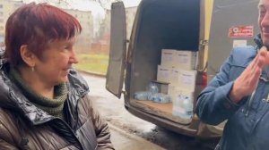 Помощь жителям Селидово