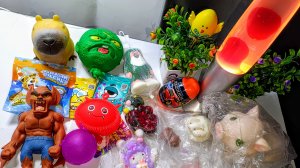 АСМР Распаковка сквишей и антистрессов 🤗 ТАБА сквиши 🐾