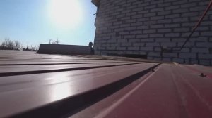 Где Серёга и снял крышу с теплицы