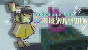 Прохожу паркур в Снежной Долине SBA~📀🏆🥇