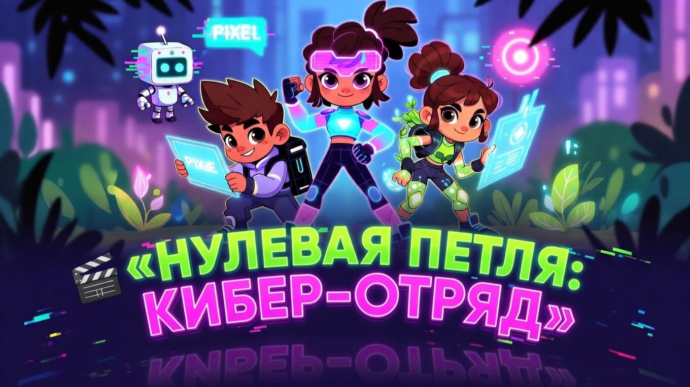 ВЕСЕЛЫЕ МУЛЬТФИЛЬМЫ 2  «НУЛЕВАЯ ПЕТЛЯ КИБЕР-ОТРЯД»