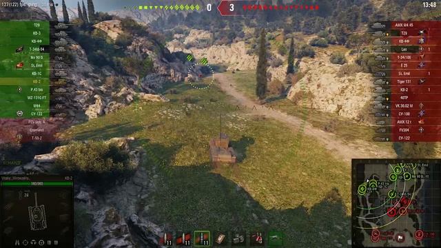 ТАНКИ: нагибатор раков проиграл мне.