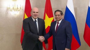 Михаил Мишустин провел переговоры с премьер-министром Вьетнама Фам Минь Тинем.