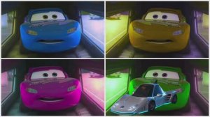 ЧЕТЫРЕ ЦВЕТНЫХ МАКВИНА и ВЕСЕЛЫЙ ТАНЕЦ 🌈 Смешные МУЛЬТИКИ про МАШИНКИ ✨🚀