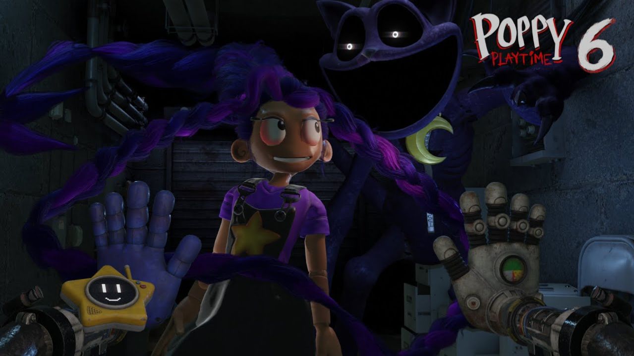 Что если Лили Лавбрейдс встретится с КЭТНАПОМ? секретная сцена  Poppy Playtime: Глава 6