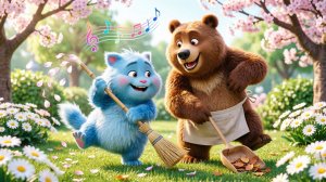 🌸 Весенняя Уборка | Детская Песенка про Лени и Мишку | Мультфильм для Детей 2026