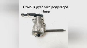Ремонт рулевого редуктора- колонки Нива, Классика.mp4