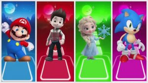 СУПЕР МАРИО против ЩЕНЯЧЬЕГО ПАТРУЛЯ и ЭЛЬЗЫ 🍄🐾 ВЕСЕЛЫЙ ТАНЕЦ: Смешные МУЛЬТИКИ ✨🚀