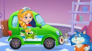 кот пломбир кот и машинки