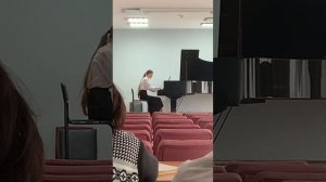 1 курс. весенний академический концерт