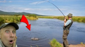 Необычная РЫБАЛКА в КАМЫШАХ, здесь РЫБЫ Полно Бери Не хочу, Жарим Свежак аж Слюнки Текут!!!