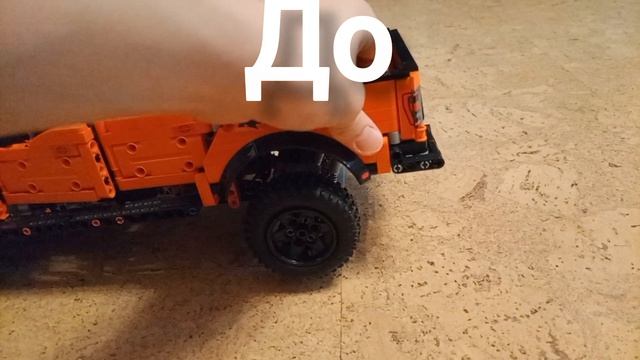 Наконец то нормальная подвеска! моторизация набора лего техник 42126