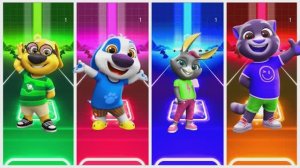 ГОВОРЯЩИЙ ТОМ И ЕГО ДРУЗЬЯ: Музыкальный Баттл Героев — Веселый Мультик 🐱🐶