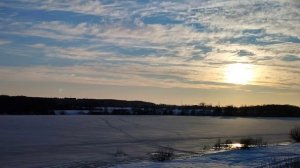 Интересный сегодня закат, необычный